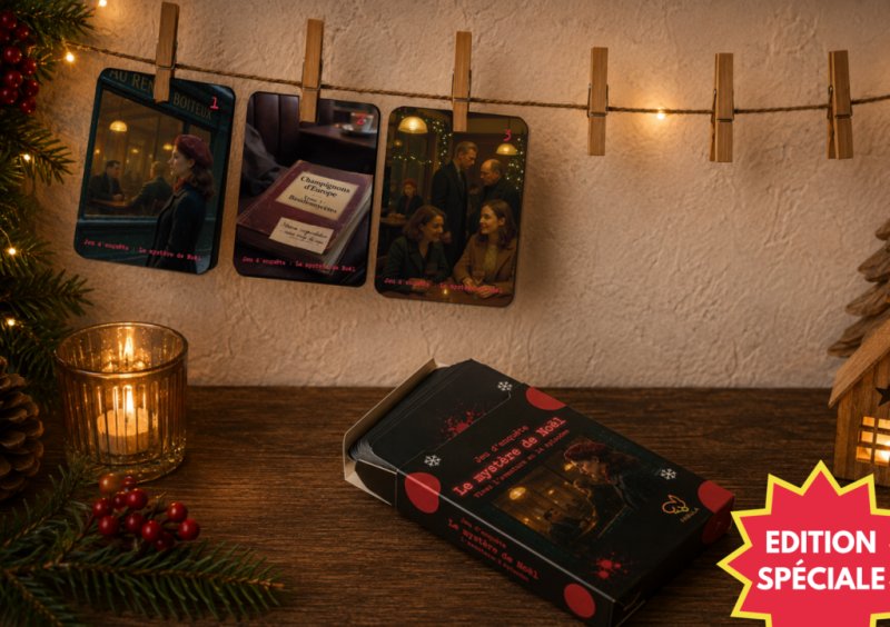 Jeu d'enquête Sherlock Box